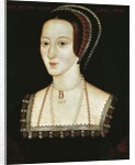 Portrait of Anne Boleyn, c.1533-36 by English School