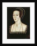 Portrait of Anne Boleyn, c.1533-36 by English School