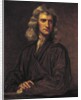 Portrait of Isaac Newton, after the original by Sir Godfrey Kneller of 1689, 1863 by Thomas Barlow