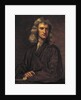 Portrait of Isaac Newton, after the original by Sir Godfrey Kneller of 1689, 1863 by Thomas Barlow