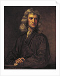 Portrait of Isaac Newton, after the original by Sir Godfrey Kneller of 1689, 1863 by Thomas Barlow
