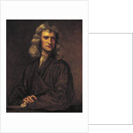 Portrait of Isaac Newton, after the original by Sir Godfrey Kneller of 1689, 1863 by Thomas Barlow
