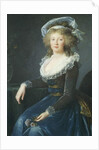 Portrait of Maria Teresa of Bourbon-Naples, 1790 by Elisabeth Louise Vigee-Lebrun
