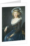 Portrait of Maria Teresa of Bourbon-Naples, 1790 by Elisabeth Louise Vigee-Lebrun