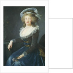 Portrait of Maria Teresa of Bourbon-Naples, 1790 by Elisabeth Louise Vigee-Lebrun
