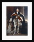 Portrait of King William IV, copy after Sir Martin Archer Shee, 1844 by George Peter Alexander Healy