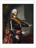 Portrait of Charles III of Bourbon kign of spain by Andres de la Calleja