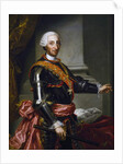 Portrait of Charles III of Bourbon kign of spain by Andres de la Calleja