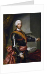 Portrait of Charles III of Bourbon kign of spain by Andres de la Calleja