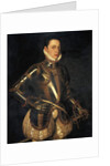 Portrait of Alessandro Farnese by Alonso Sanchez Coello