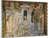 Emperor Constantine, having been cured of leprosy by Italian School