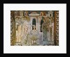 Emperor Constantine, having been cured of leprosy by Italian School