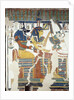 Anubis, Osiris and Nefertari by Egyptian 19th Dynasty