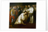 St Bernard of Clairvaux covering a man with robes. by Bento Coelho da Silveira