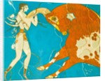 Toreador Fresco, Knossos, Crete 1550-1450 BC by Minoan Minoan