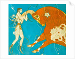 Toreador Fresco, Knossos, Crete 1550-1450 BC by Minoan Minoan