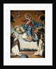 Our Lady of the Rosary with St. Dominic and St. Catherine of Siena by Spanish School