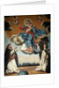 Our Lady of the Rosary with St. Dominic and St. Catherine of Siena by Spanish School