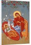 The Virgin Mary and Christ as young boy, Cyprus by Cypriot Cypriot
