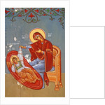 The Virgin Mary and Christ as young boy, Cyprus by Cypriot Cypriot