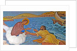 The Virgin Mary rescues a shipwrecked sailor, Cyprus by Cypriot Cypriot