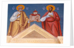 St. Peter and St. Paul holding Kykkos Monastery, Cyprus by Cypriot Cypriot