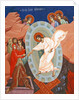 Ascension of Christ; Kykkos Monastery Mural, Cyprus by Cypriot Cypriot