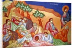 Apostles waiting for Jesus on the Mount of Olives in Jerusalem, Cyprus by Cypriot Cypriot