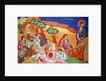 Apostles waiting for Jesus on the Mount of Olives in Jerusalem, Cyprus by Cypriot Cypriot