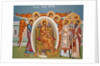 Seated Christ surrounded by Angels, Kykkos Monastery Mural, Cyprus by Cypriot Cypriot