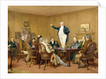 Mr Pickwick Addresses the Club, 1890 by Charles Green