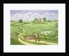 The Apple-barrow: Joseph Poorgrass wheeling a barrow of apples to Bathsheba's residence by Ditz Ditz