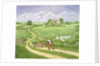 The Apple-barrow: Joseph Poorgrass wheeling a barrow of apples to Bathsheba's residence by Ditz Ditz