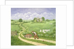 The Apple-barrow: Joseph Poorgrass wheeling a barrow of apples to Bathsheba's residence by Ditz Ditz