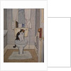 Cat on the Loo, 1991 by Ditz Ditz