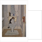 Cat on the Loo, 1991 by Ditz Ditz