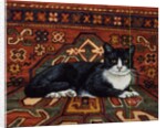 Second Carpet-Cat-Patch, 1992 by Ditz Ditz