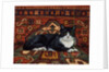 Second Carpet-Cat-Patch, 1992 by Ditz Ditz