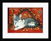 First Carpet-Cat-Patch, 1992 by Ditz Ditz