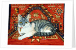 First Carpet-Cat-Patch, 1992 by Ditz Ditz