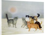 Winter-Cats by Ditz Ditz