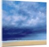 Rainstorm off Holkham Beach by Derek Hare