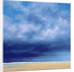 Rainstorm off Holkham Beach by Derek Hare