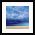 Rainstorm off Holkham Beach by Derek Hare