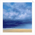 Rainstorm off Holkham Beach by Derek Hare