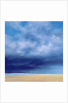 Rainstorm off Holkham Beach by Derek Hare
