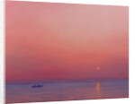 Pink Dawn on The Ganges by Derek Hare