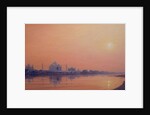 Sundown on the Yamuna by Derek Hare