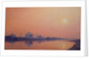 Sundown on the Yamuna by Derek Hare