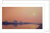 Sundown on the Yamuna by Derek Hare